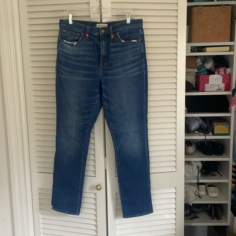Madewell Highrise slim boyfriend Jean